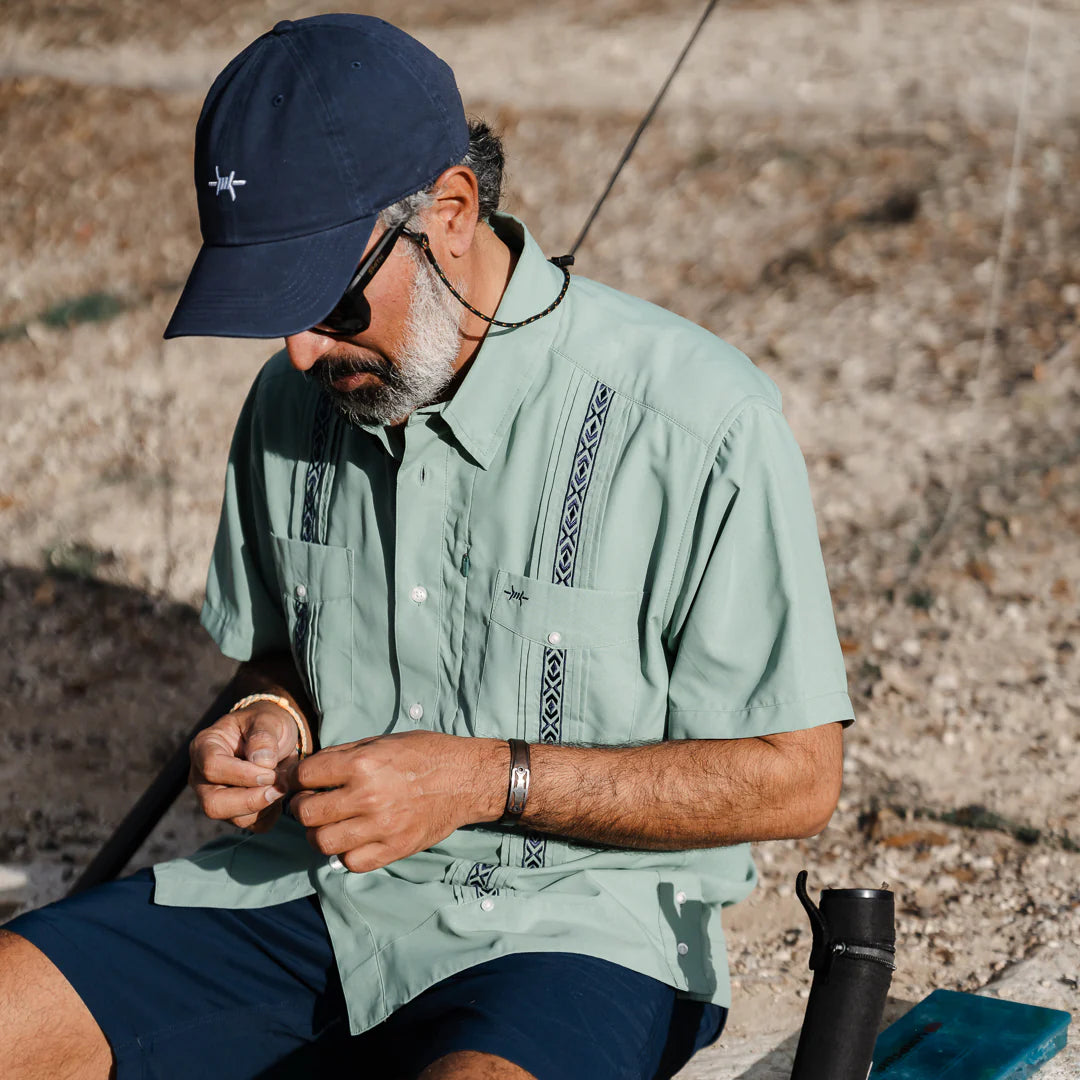 Guayabera Libre- Marea Blue