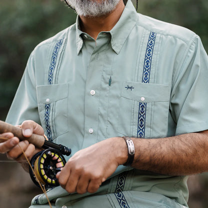 Guayabera Libre- Marea Blue