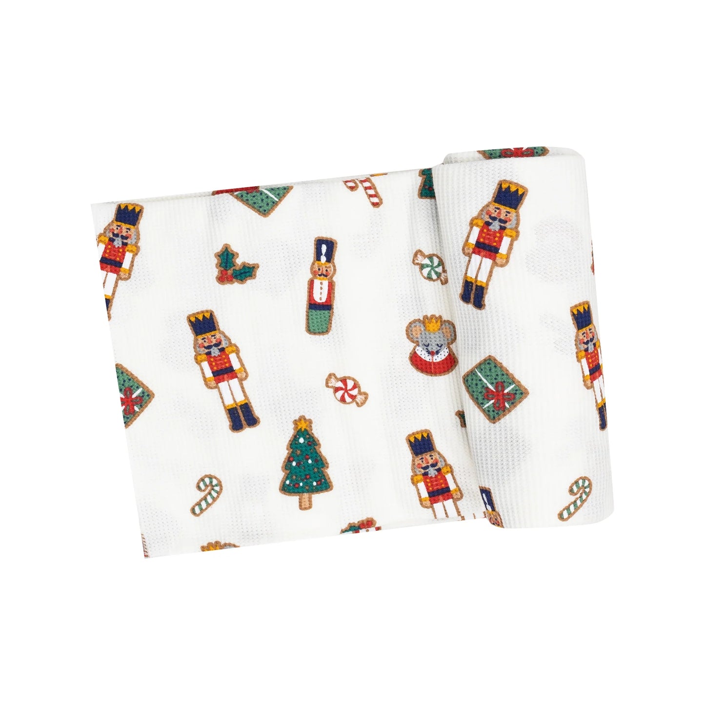 Nutcracker Christmas Cookies Swaddle Blanket