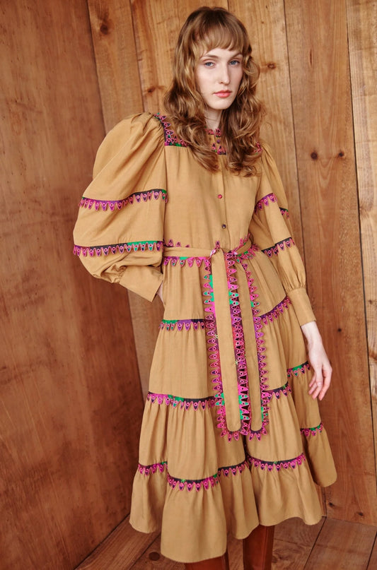 Hasu Dress- Sand