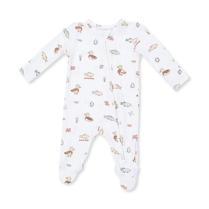 Lake Cuties 2-Way Zipper Footie