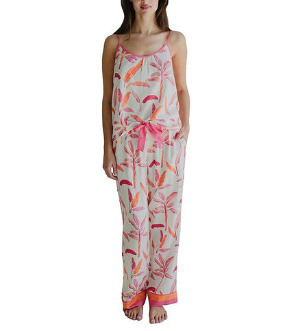 Katie Kime Cami Pant Set- Tropicale