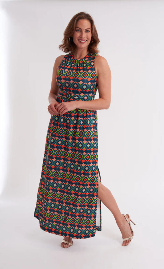 Nina Dress- Diamonte Juniper