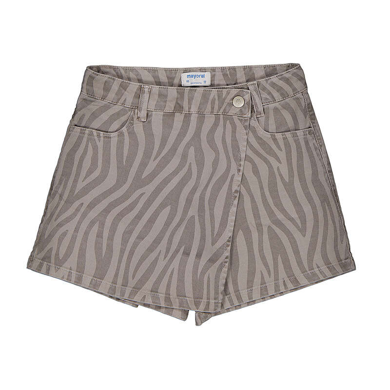 Twill Skort - Chocolate