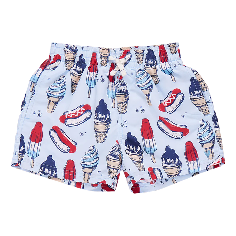 Boys Swim Trunks- Summer Treats