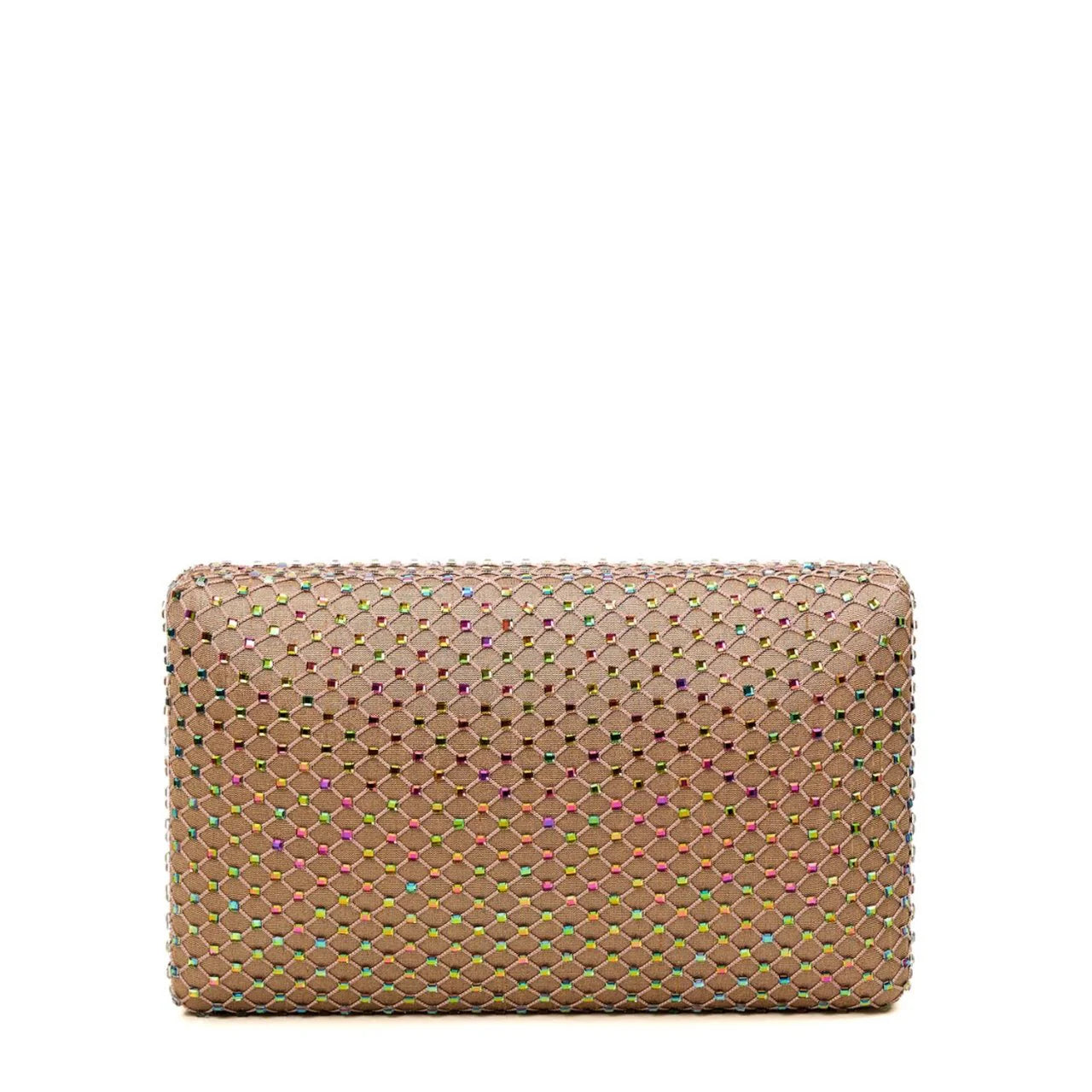 Linen Fishnet Clutch