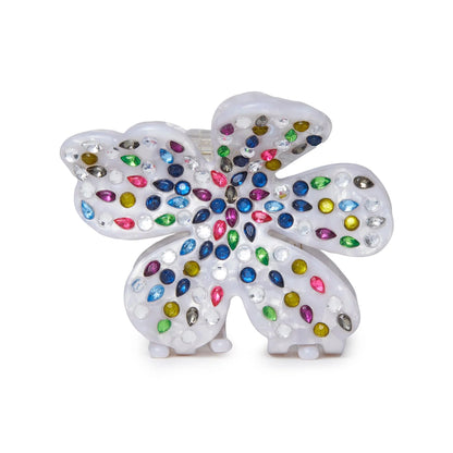 Mother of Pearl Rainbow Lily Claw Clip