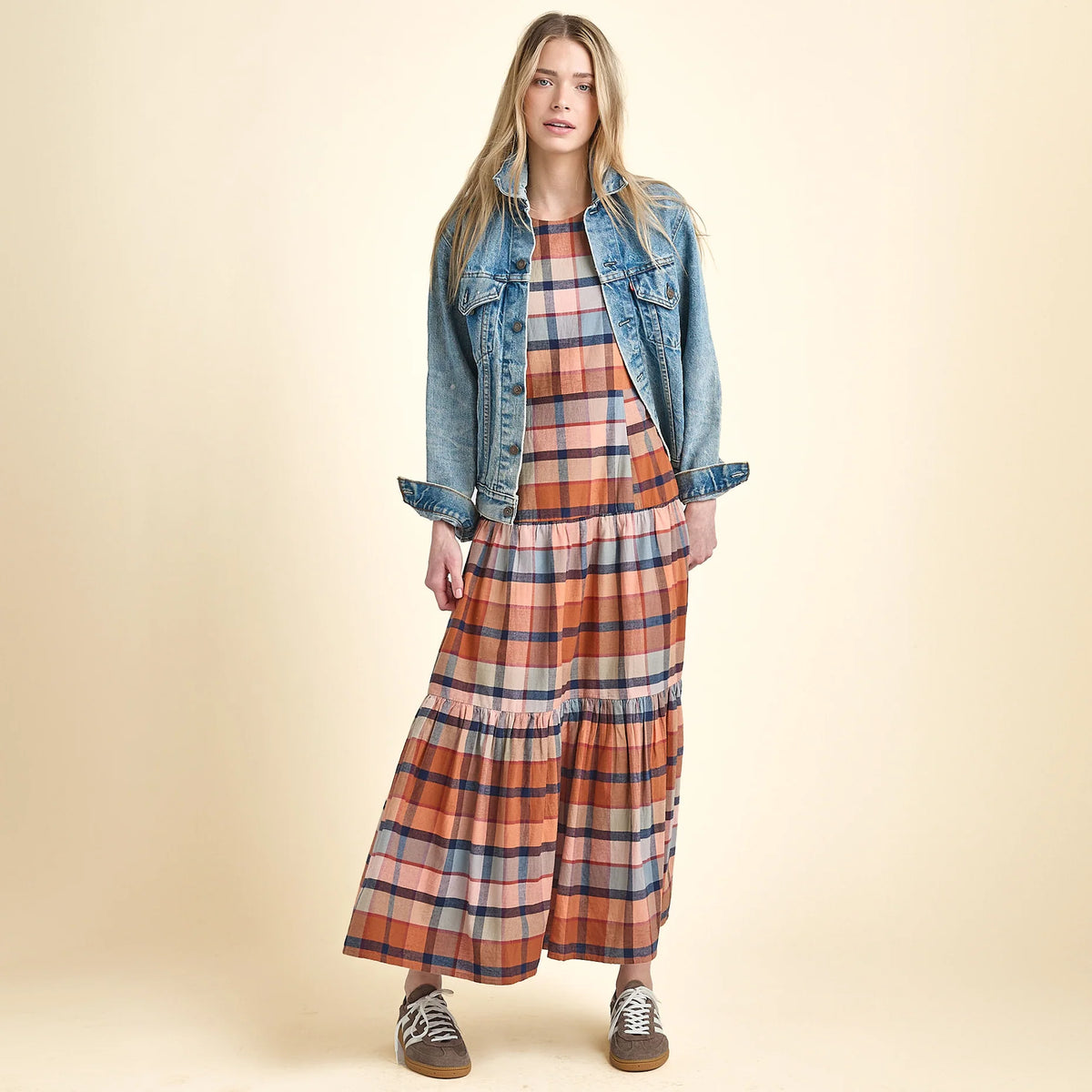 Women's Parker Dress- Hayride Plaid