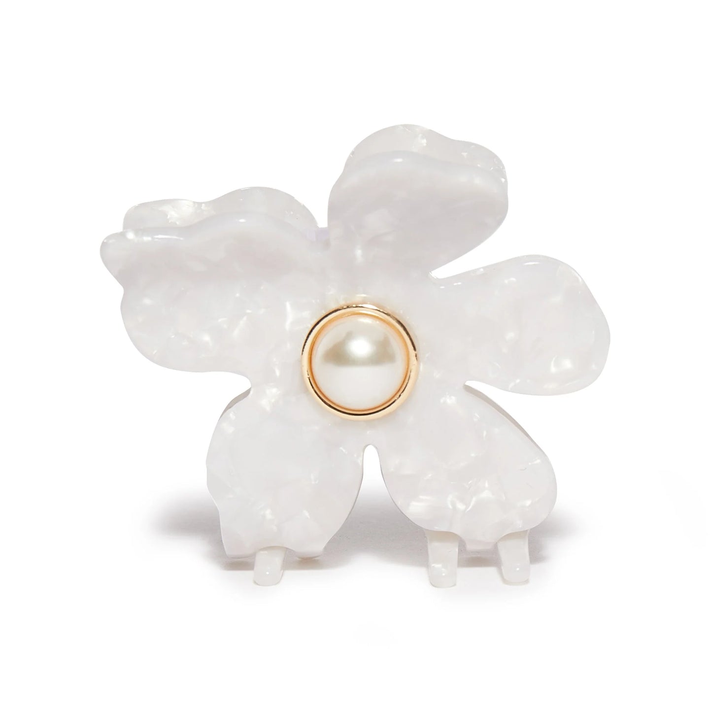 Lily Claw Clip w/ Pearl