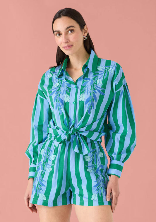 Romy Short- Parasol Stripe