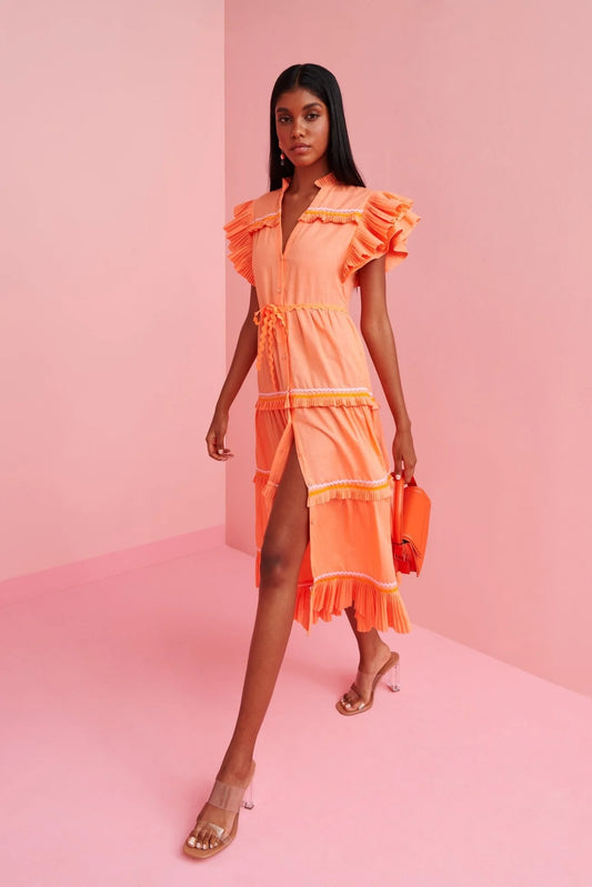 Moonlit Dress- Orange