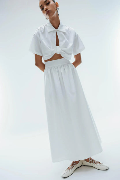 Ariadna Skirt- White