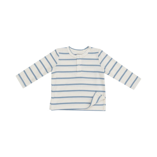 L/S Henley- Glacier Lake Stripe