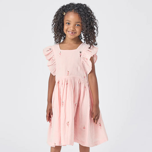 Girls Elsie Dress- Ballerina