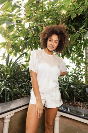 Mia Blouse- White