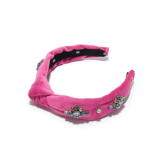 Harlequin Rainbow Kids Knotted Twinkle Crystal Headband