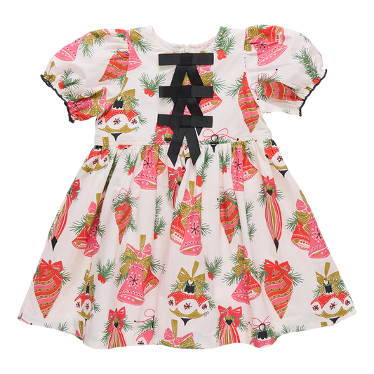 Girls Hermione Dress- Holly Bells