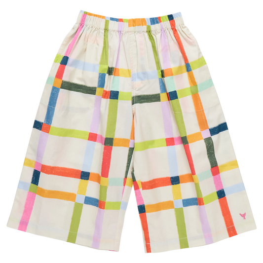 Girls Wylie Pant- Multi Tattersall