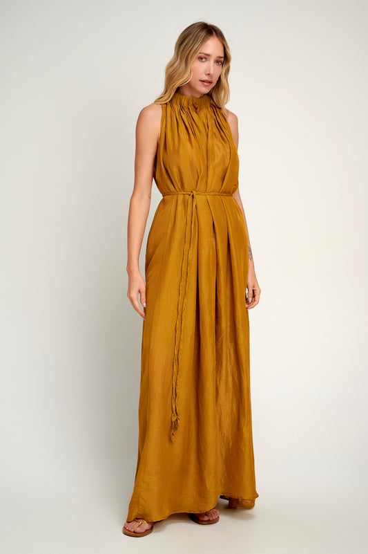 Callisto Maxi Dress- Oil