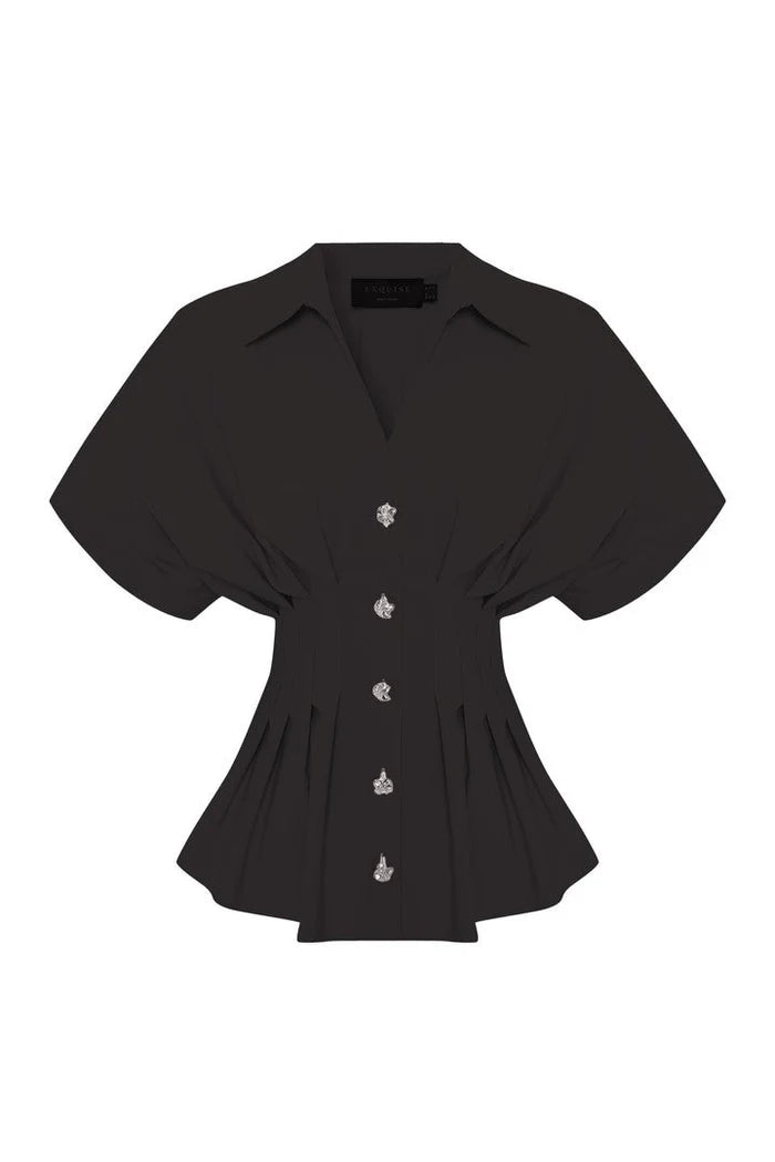 Georgia Shirt- Black