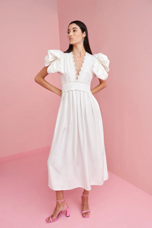 Curazao Dress- White