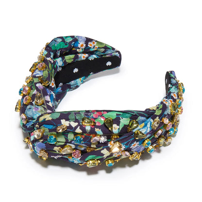 MIDNIGHT FAIRYTALE FOREST CANDY JEWELED GRETA HEADBAND