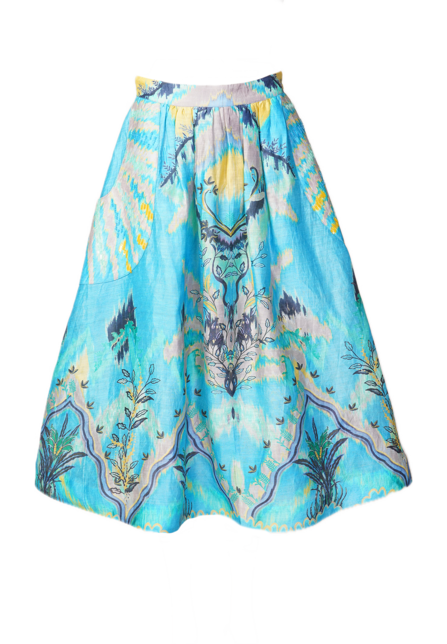 Azure Waves Peru Skirt