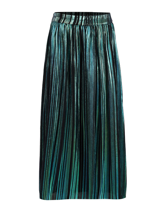 TEAL LAGOON GATHERED SKIRT