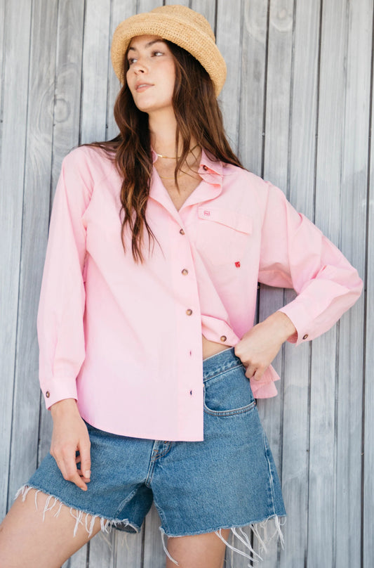 The Captain Shirt- Pink