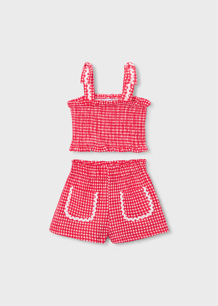 Girls Poppy Smocked Set