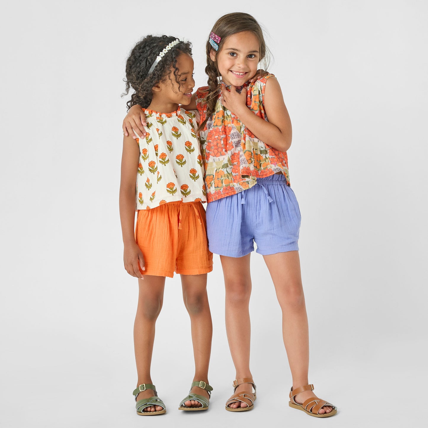 Girls Theodore Short- Tigerlily