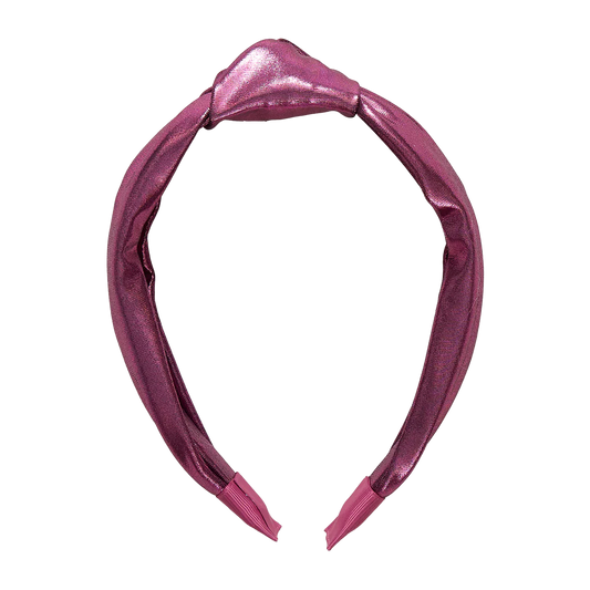 Lamé Holly Headband- Pink