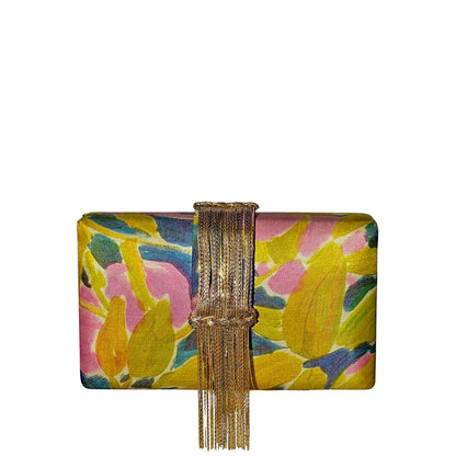Muse Fringe Clutch by Simitri