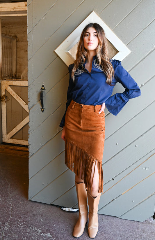 Bluebonnet Button Down