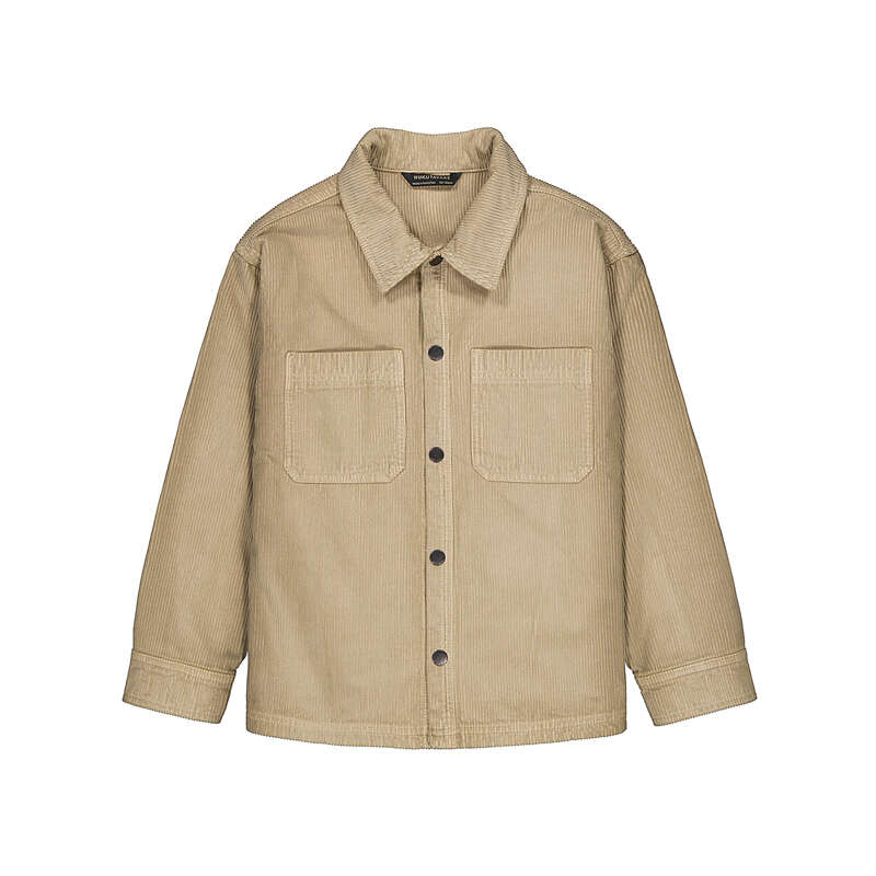 Corduroy Overshirt - Camel