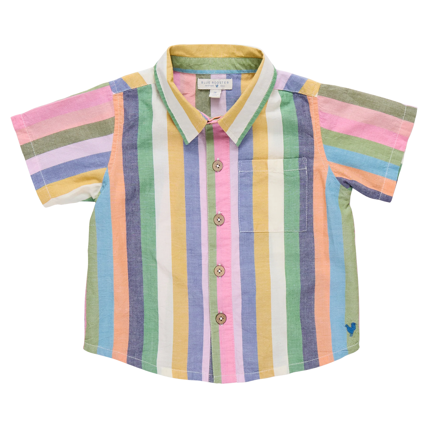 Boys Jack Shirt- Parade Stripe