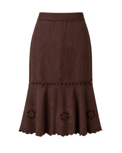 Marlo Skirt- Cacao