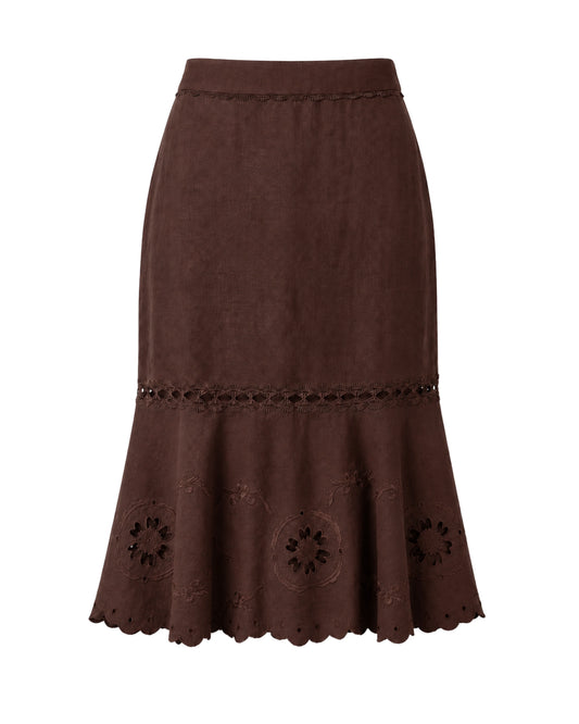 Marlo Skirt- Cacao