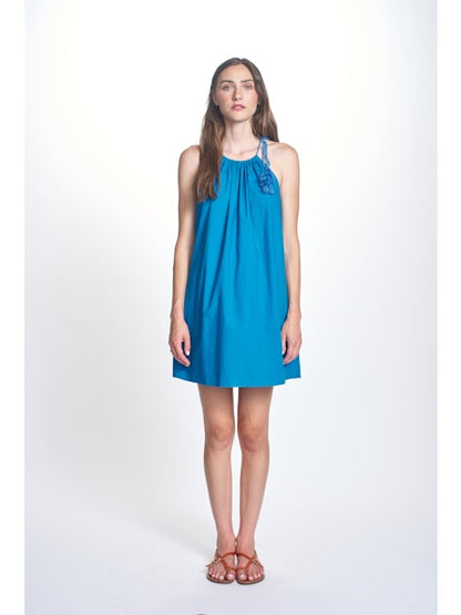 Melrose Mini Dress- Blue