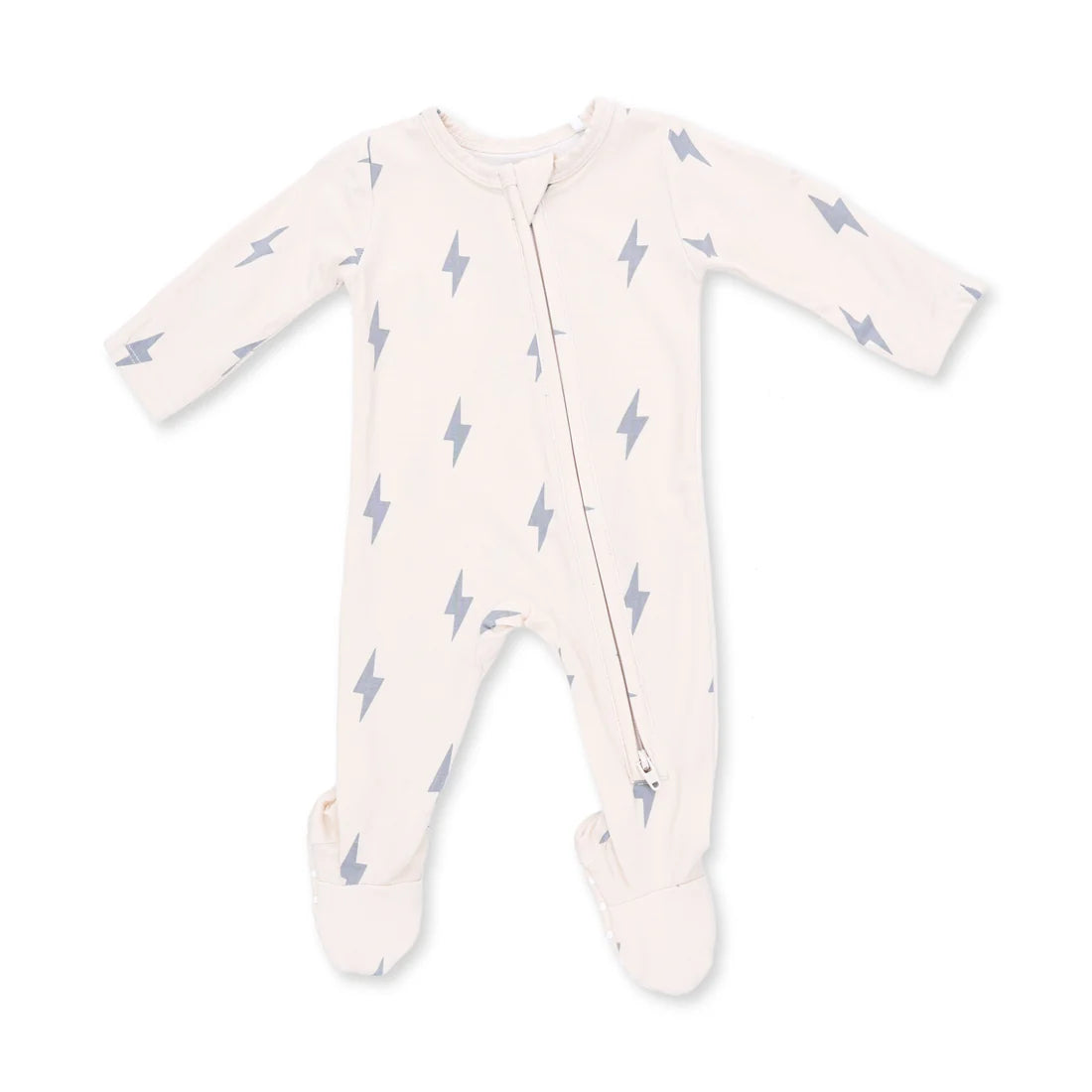 Lightning Bolt 2-Way Zipper Footie