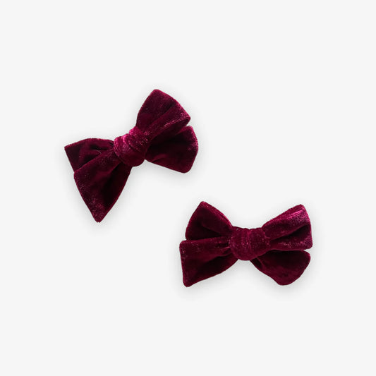 Pinwheel Bow on Clip Set