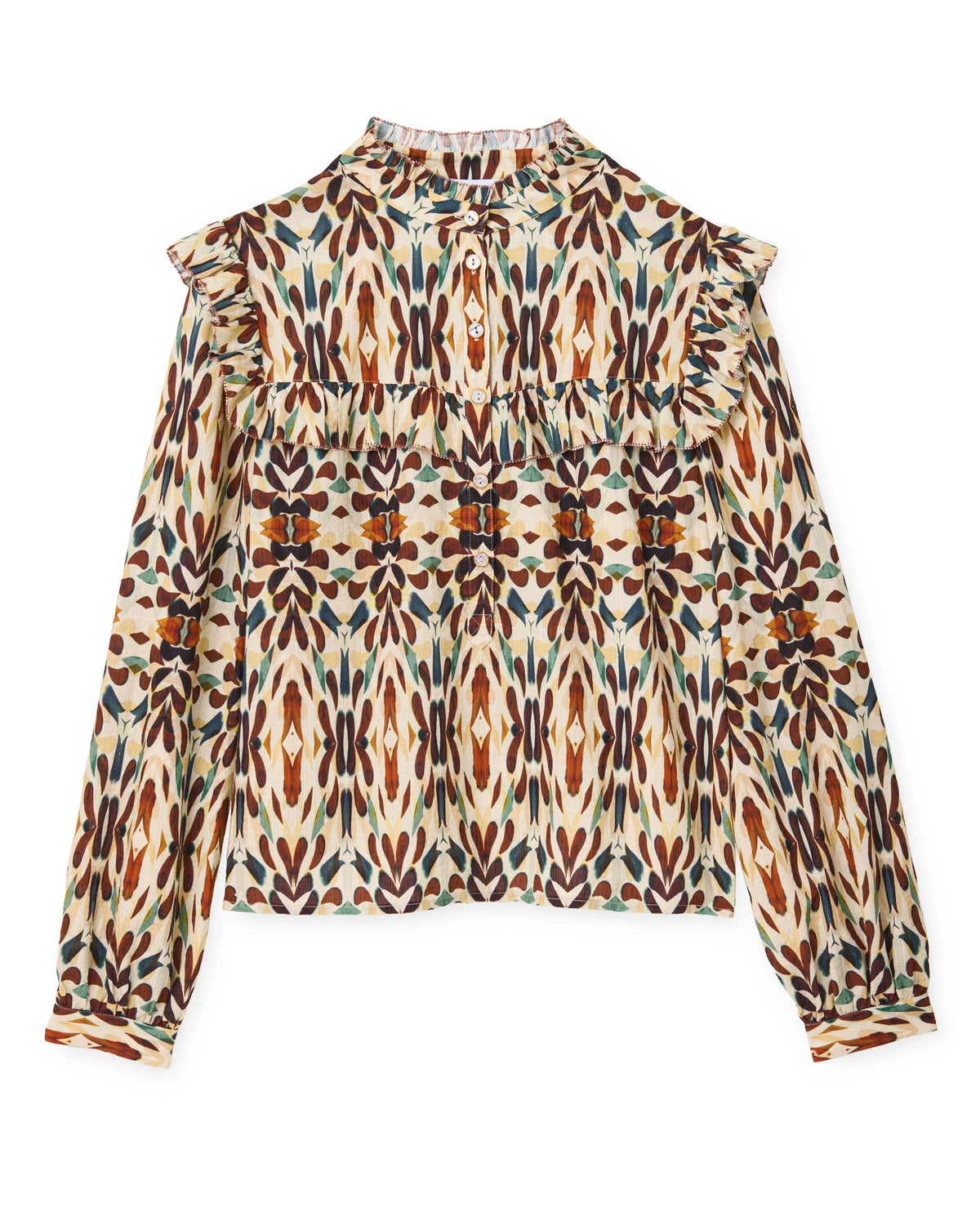 Piper Top- Kaleidoscope Print