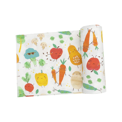 Swaddle Blanket- Fall Veggies