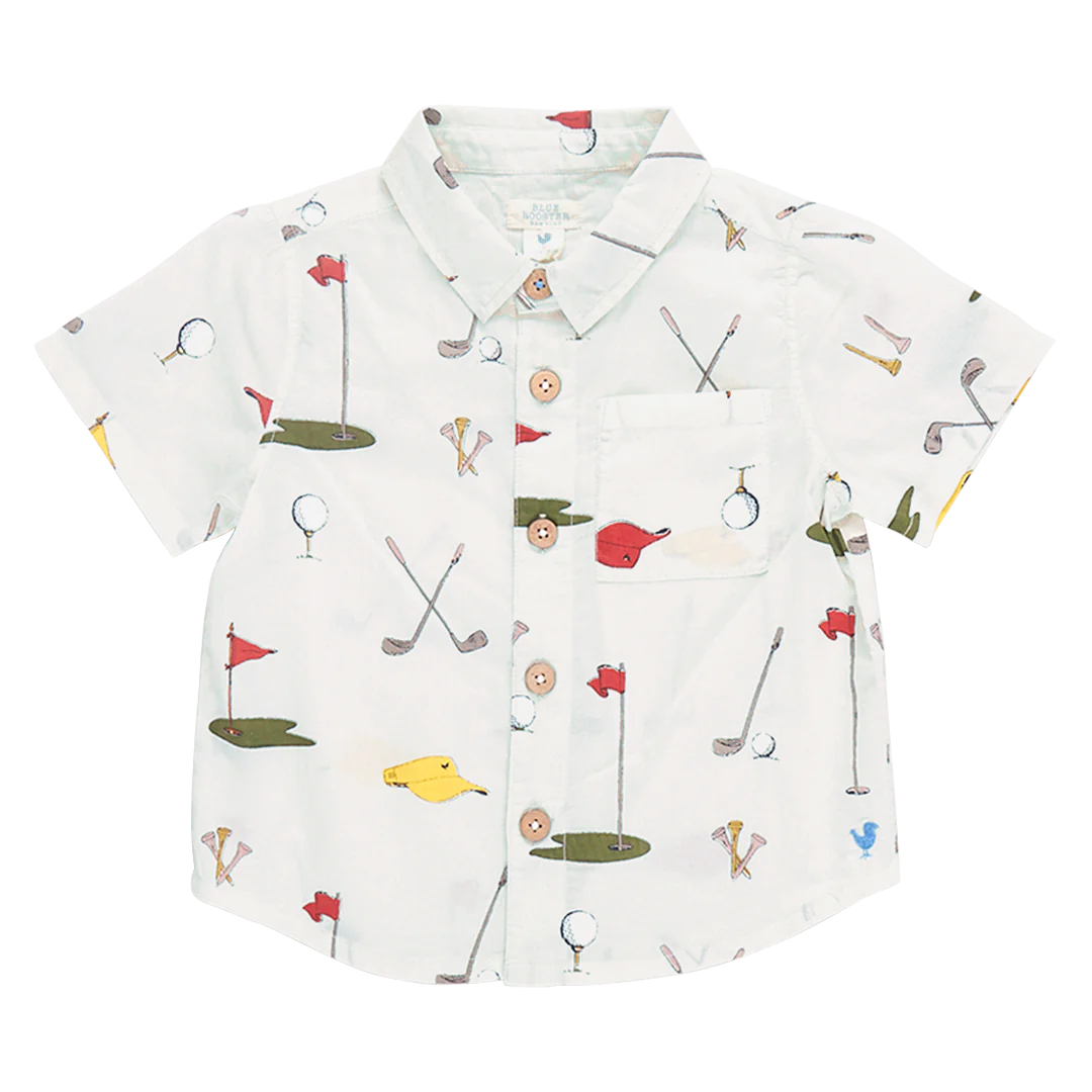 Baby Boys Jack Shirt- Golf Tournament