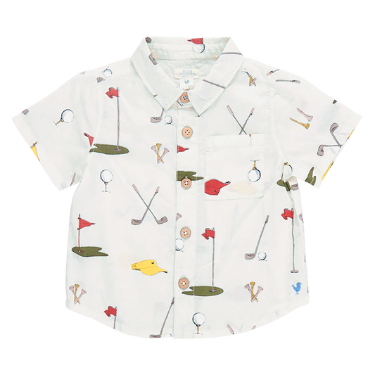 Baby Boys Jack Shirt- Golf Tournament