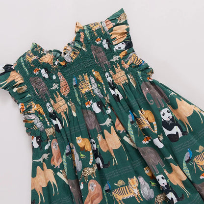 Girls Stevie Dress- Animals of Asia