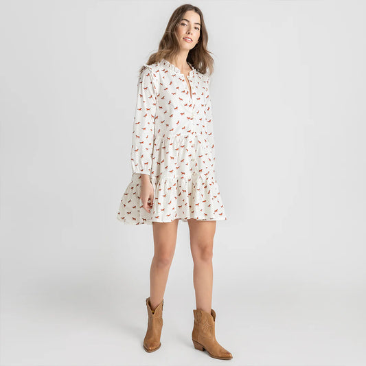 Womens Kalani Dress- Tiny Horses