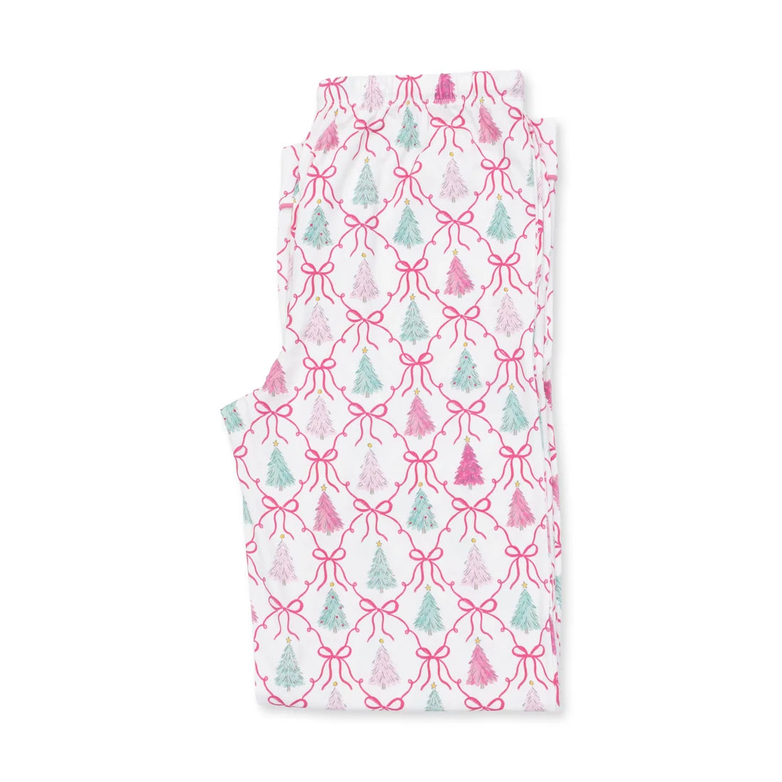 Adult PJ Set- Bow Trellis Tree