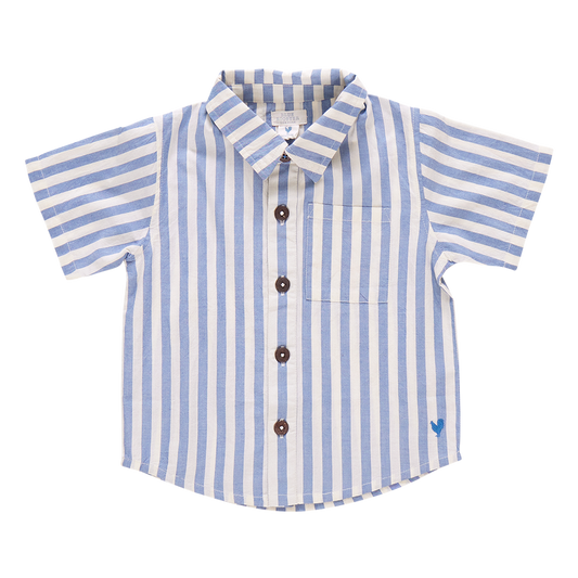 Boys Jack Shirt- Blue Shirt