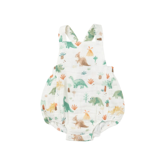 Retro Sunsuit- Softy Dinos